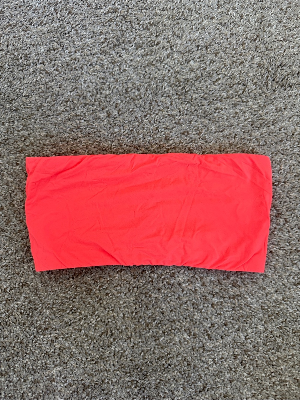 SKIMS coral bandeau